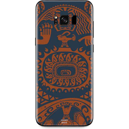 Disney Moana Octopus Tropical Print Art Galaxy S8 Plus Skin